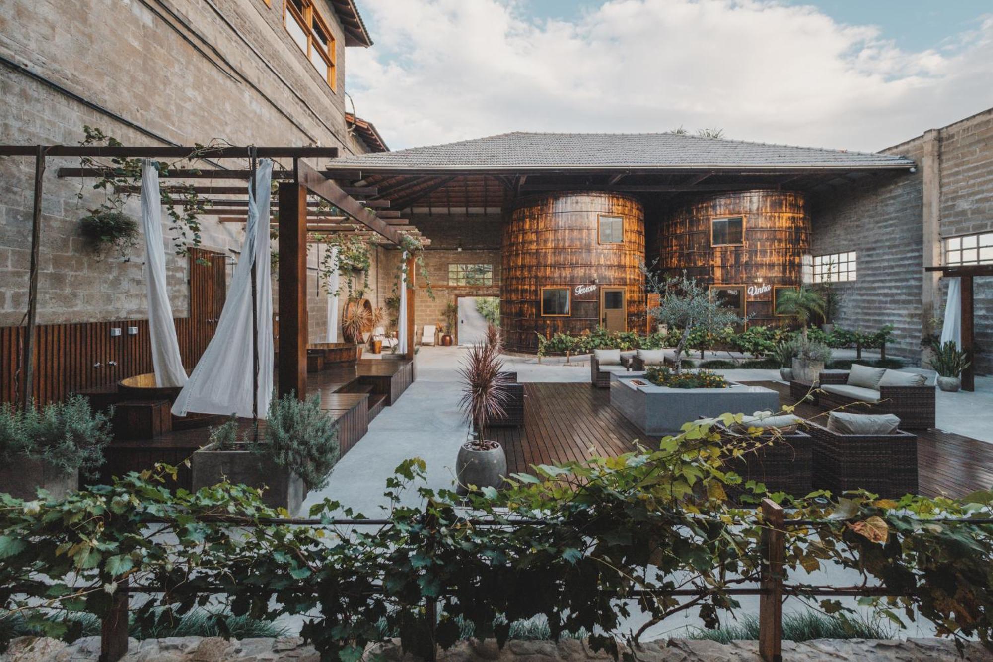 Villa Vinicolla Hospedagem Conceito Бенту-Гонсалвис Экстерьер фото
